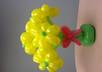 create balloon art featuring your brief message small2