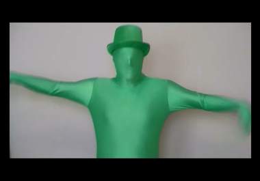 wish happy fathers day in my blue man or green man suit big2