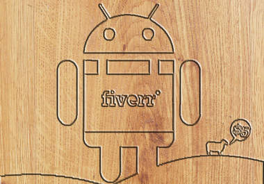carve your logo or text into stone, wood big2