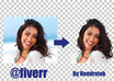 edit your graphics and change it into tranparent or other which you want small2