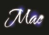 write any word in 3 different styles with neon light graffiti effect small2