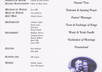 create a personalized WEDDING program template small2