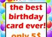 develop an HAPPYBIRTHDAY android app especially for your friend or family small3