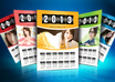 create Print−ready Exclusive wall Calendar 2013 that is PERSONALIZED for you, such as the Image, Colors, Text and Logo small3