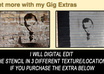 create a stencil from a photo of your portrait and give you the image file or the design originated small3