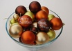 write your Christmas message or greeting on coloured baubles small3