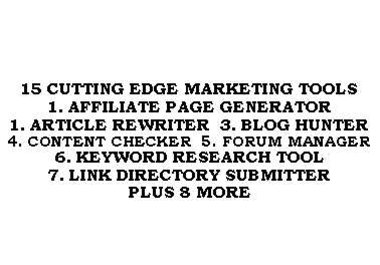 give 15 Cutting Edge Marketing Tools big3