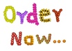 write your message with Attractive FLOWERS and Fruits small3