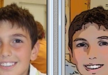 turn your photo in a beautiful drawing big3