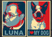make your 3 photos into an Obama style poster small3