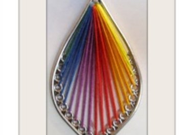 send you a trendy string pendant on black 100 percent cotton or hemp cord to US addresses only big3