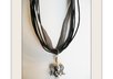 send you one angel pendant on colored cord and ribbon necklace small3