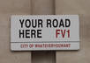 personalise a London Road Sign small3