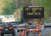 write your message on a construction road sign small3