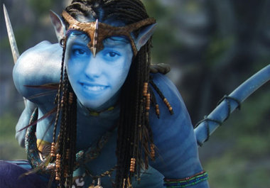 turn your face as a pandorian face big3