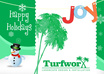 make UNIQUE Christmas, holiday or seasonal postcards for your family or company small3