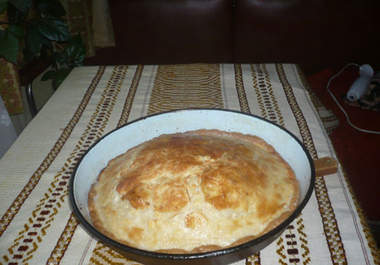 sent a recipe and homemade video for bulgarian dish, banitsa big3