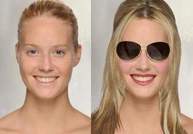do a makeover and send your picture in 3 different hairstyles and makeup just like a Hollywood Star big3