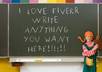write your Name,message,your Site or Company name on 3 photos, a fogged mirror,Scratching window and on a Blackboard small3
