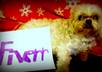 have my dog hold up a piece of paper saying your buisness name small3