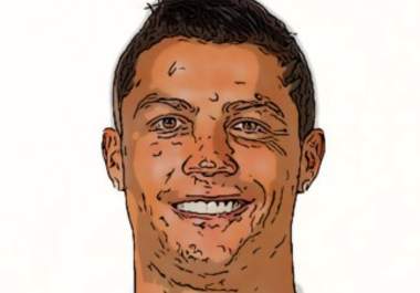 create a cartoon portrait of you big3