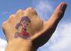 draw your logo and write your message on my hand and give you thumbs up small3
