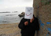 take an Awesome picture holding a Fan Sign Face with your message small3