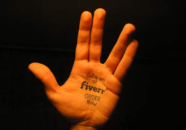 draw your logo and write your message on the palm of my hand and give you the pictures big3