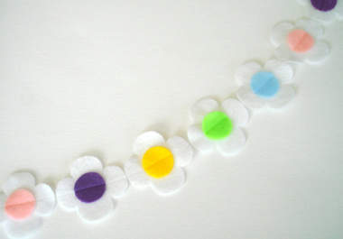 send three feet of handmade felt garland to any address big3