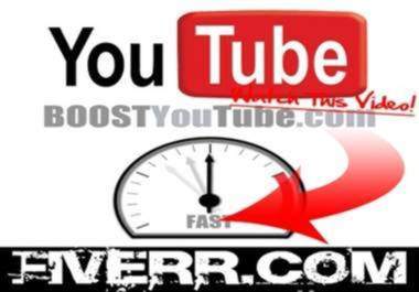 give you guaranteed 950+ FAST views 50+ likes 50+ comments to your video Best Service big3