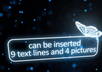 insert your twitter promotional text lines in this FLY sky butterfly intro video small3