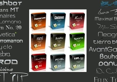 send you 750 awesome fonts I have collected over a long period of time, all of which surpass 10 Font packs. They even include LovelyLove, Sports, Christmas, Foreign, Helvetica...etc. big3