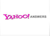 answer 6 questions on yahoo answers and keep a backlink to your website from different Yahoo Answer level 2+ accounts