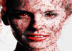 convert 5 of your portraits into a creepy,weird looking style just