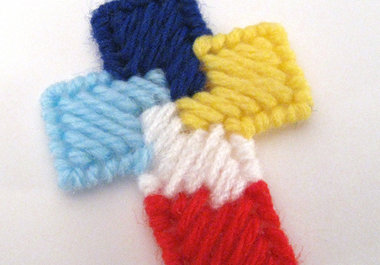 send 2 handcrafted autism awareness crosses to your US address big1