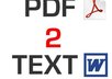 convert your pdf to doc or vice versa