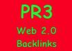create 25 Safe PR3 High Authority Web20 Backlinks To Your Website Blog Or Youtube Video small1