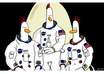 replace real pictures with cartoon chickens small1