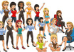 make you an adorable young woman mascot/avatar small1