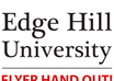 hand out 50 FLYERS to Edge Hill University Students