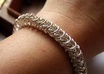 teach you how to make a box chain bracelet chain maille weave