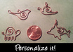 create a custom shaped wire pendant of the animal, plant, or other subject of your choice small1