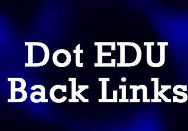 24 hours deliver edu 10 instant back link to website with complete proof and ping them big1