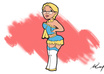 draw You or friend of You as pinup chibi girl small1
