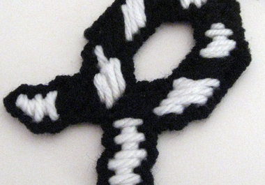 send 1 handcrafted tuxedo fish ornament to your US address big1