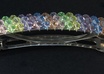 show you how to make a beautiful beaded barrette with Swarovski Crystals
