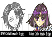 draw a cool anime manga comic cartoon chibi portrait great for facebook twitter avatar or birthday Christmas gift small1