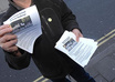 distribute 30 flyers in Philadelphia or Saint Josephs Universtiy in Philadephia, Pa