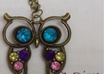 mail you an open belly owl necklace
