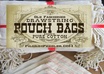 send you 12 4x6 pure and natural COTTON pouch bags for reusable packaging